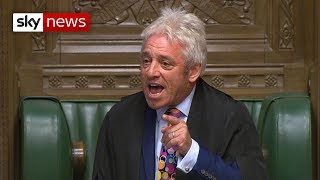 John Bercow to resign as Commons speaker [upl. by Dloreh]