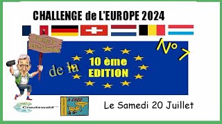 N°7 Fin de la 1ere manche 3ème heure au 10ème Challenge de lEurope 2024 de pêche à Creutzwald [upl. by Akemed]