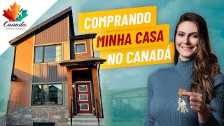 COMPRANDO MINHA CASA NO CANADÁ  TOUR POR UMA CASA EM ALBERTA com Amanda Lima [upl. by Conley]