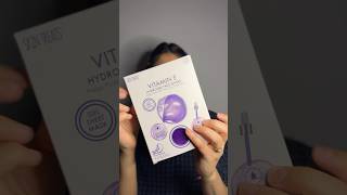 Gel Face Mask  SkinCare  Review instantglow glowyskin ashortaday ytshortsindia [upl. by Halilak]