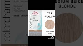 Remove Brassy Yellow Hair With Wella Hair Toner Dye  Like amp Subscribe [upl. by Eenafets95]