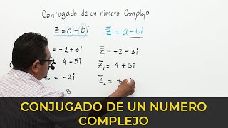 Álgebra Lineal Conjugado de un numero complejo [upl. by Salokin]