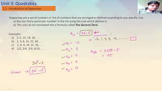 Cambridge Grade 9 Quadratics [upl. by Gerda]