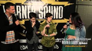 Julian McCullough interviews Tegan and Sara at SXSW [upl. by Pietro]