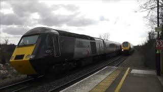 Trains at Tamworth  050413 [upl. by Yeldua]