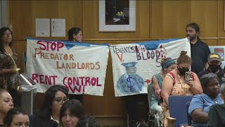 San Diego renters facing rate hikes demand rent control [upl. by Macleod]