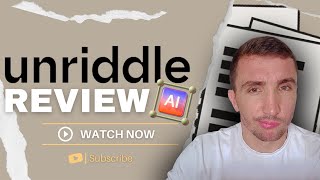 Unriddle Review 2024  Everything you need to know about this AI assistant [upl. by Sapienza]