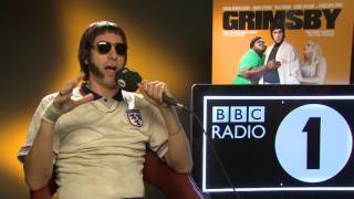 Sacha Baron Cohen in character interview  Grimsby [upl. by Akerehs79]