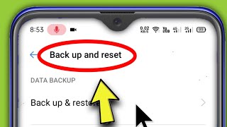 What is Backup And Reset In Android Phone Realme Devices C15 [upl. by Yrian]