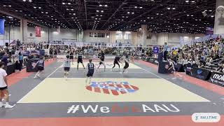 Simon Bratt 2026 Pin Attacker AAU Nationals 2024 [upl. by Janot]