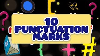 What Are the 10 Punctuation Marks in English Grammar english [upl. by Ymmij]