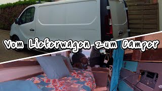 Vom Lieferwagen zum Camper  Roomtour Renault Trafic [upl. by Bernstein279]