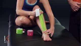 KT Tape Periostitis Tibial [upl. by Dovev]