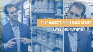 Rep Auchincloss Visits Keyes Drug in Newton [upl. by Marzi]