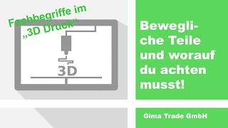 Bewegliche Teile im 3D Druck  diese 3 Punkte musst du wissen [upl. by Leopoldeen166]