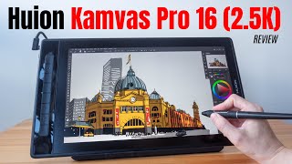 Huion Kamvas Pro 16 25K REVIEW [upl. by Nelson]