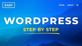 How To Make a WordPress Website  Step by Step [upl. by Zerk]