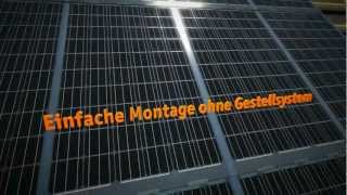 Montagevideo zum SOLARWATT EasyIn System [upl. by Nebe]