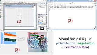 HOW TO INSERT PICTURE BOX amp IMAGE BOX USE IN Visual basic 60  VB में फोटो कैसे लाएं। [upl. by Cusack]