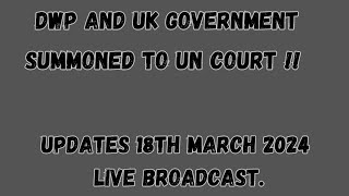 Exclusive DWP UN Court Updates [upl. by Remmos300]