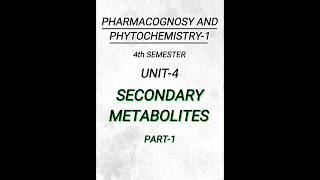 Pharmacognosy14th sem Unit4ALKALOIDSpharmacy pharmacynotes writtennotes shorts [upl. by Claudius]