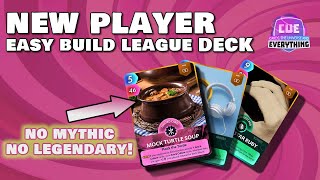 New Player Easy Build Deck  for leagues CUE  Cards Universe amp Everything [upl. by Day]