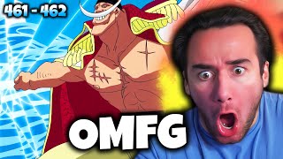 WHITEBEARD ENTERS MARINEFORD One Piece Reaction [upl. by Sisenej855]