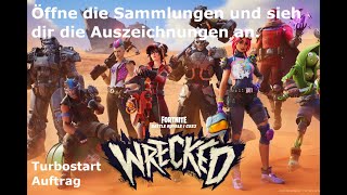 quotÖffne die Sammlungen und sieh dir die Auszeichnungen anquot Guide  Fortnite Kapitel 5 Saison 3 [upl. by Jephum]