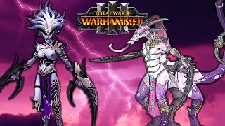 SLAANESH Full Unit Roster Reveal  Lords Units and New Mechanics  Total War Warhammer 3 [upl. by Nika531]