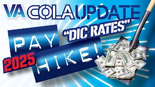 VA DIC Rates 2025  25 COLA Increase [upl. by Napoleon]