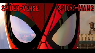 Description SPIDERMAN INTO THE SPIDERVERSE INTRO IN MARVELS SPIDERMAN 2 [upl. by Yenahpets726]