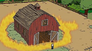 Cletus provoca un incendio  Los Simpson Latino [upl. by Leumas633]