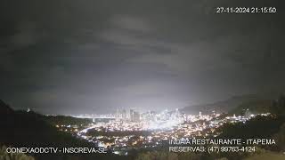 VISÃO PANORÂMICA ITAPEMA  ITAPEMA  SC  INDAIÁ RESTAURANTE  ITAPEMA AO VIVO [upl. by Snoddy654]