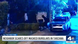 Tarzana man speaks out after his home was almost burglarized [upl. by Aihsila299]