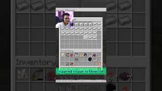 Triggered insaan in Minecraft  Triggered insaan Minecraft gameplay [upl. by Srednas]