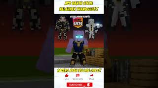 Ayo bantu Herobrine kalahkan rank Thanos jahat‼️😱 shorts shortvideo game funny minecraft [upl. by Dedra]