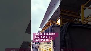 Pune metro 😂😂 trending viralvideo speedbreaker funny comedy dancechallenge automobile dan [upl. by Audres]