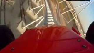 Formula Rossa Front Row POV WORLDS FASTEST ROLLER COASTER Ferrari World [upl. by Crim807]