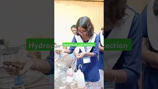 Hydrochloric acid detection viralvideo viralreels viralshorts [upl. by Neerak]