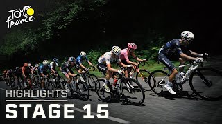 Tour de France 2024 Stage 15  EXTENDED HIGHLIGHTS  7142024  Cycling on NBC Sports [upl. by Namie]