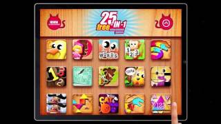 25in1 free educational games HD short video [upl. by Hayott639]