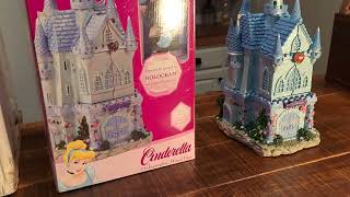 Gemmy Prototype Cinderellas Castle with Hologram Effect  4 Modes Animated Advanced Piece [upl. by Synned]