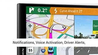 Garmin DriveSmart 61 NA LMTS with Lifetime MapsTraffic Live Parking BluetoothWiFi [upl. by Rebmik]