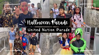 HALLOWEEN AND UNİTED NATION PARADE  SAN ROQUE ELEMENTARY SCHOOL  HAGONOY BULACAN🇵🇭 [upl. by Sachsse]