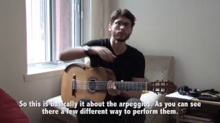 Guitar Technique  ArpègesArpeggios  Thomas Viloteau [upl. by Felske]