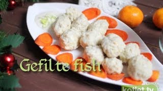 Gefilte fish rybne pulpeciki  KotletTV [upl. by Rednasyl]