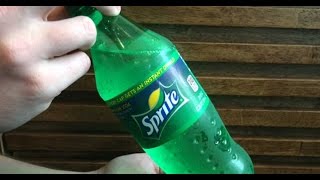 How To Turn Sprite From Clear Liquid Into Instant Slush  Works With Coke And Other Sodas [upl. by Olihs860]