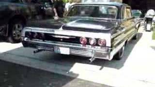 Old 1964 Chevy Impala SS Exhaust Rumble [upl. by Corvese]