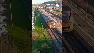 Wieder oben dkw wetzlar train trains trainvideo railway rail railways hlb db railfans [upl. by Frieder]