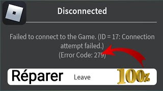 Comment résoudre le problème ID17  échec de la tentative de connexion 2024 [upl. by Eronaele21]